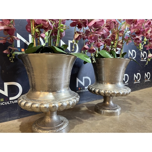 273 - PAIR OF URNS