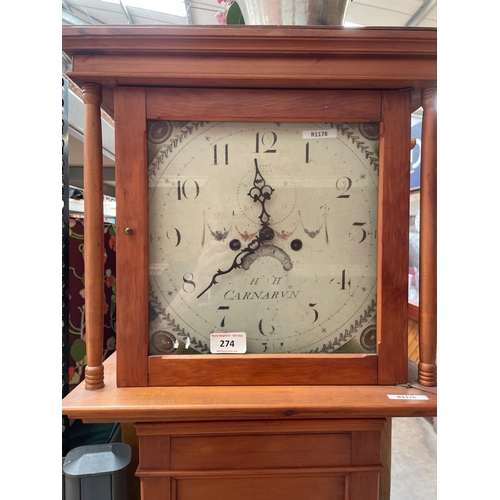 274 - GRANDFATHER CLOCK