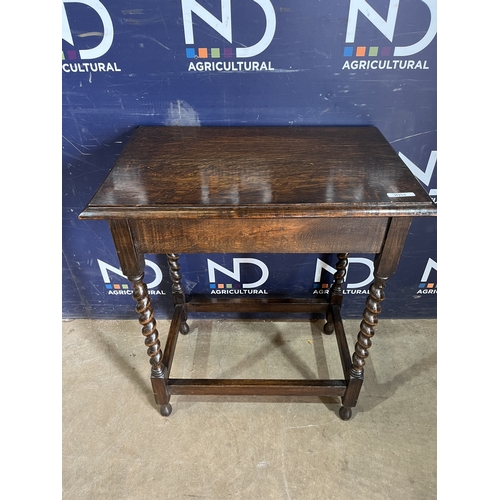 275 - SIDE TABLE BARLEY TWIST LEGS
