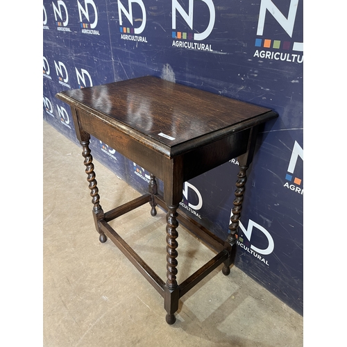 275 - SIDE TABLE BARLEY TWIST LEGS