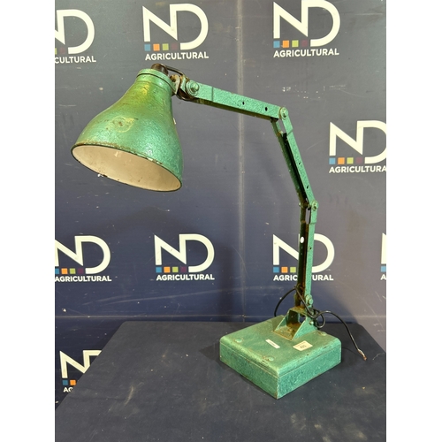 421 - INDUSTRIAL ANGLEPOISE LAMP