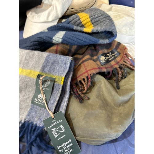 704 - ASSORTED HATS ETC