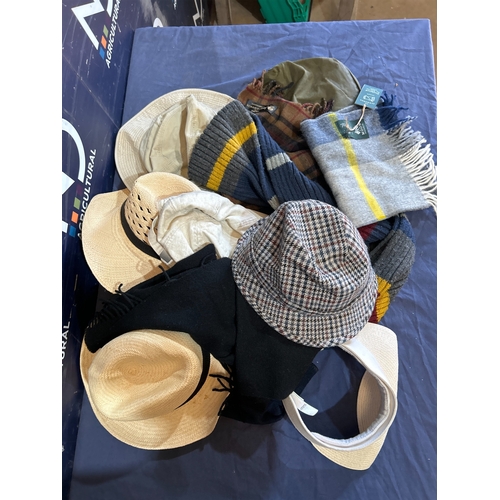 704 - ASSORTED HATS ETC