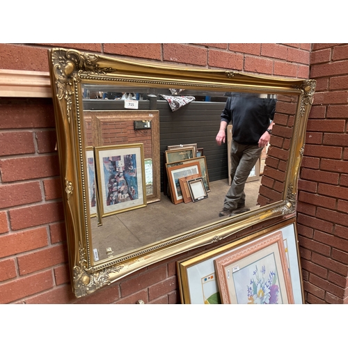 715 - GILT MIRROR