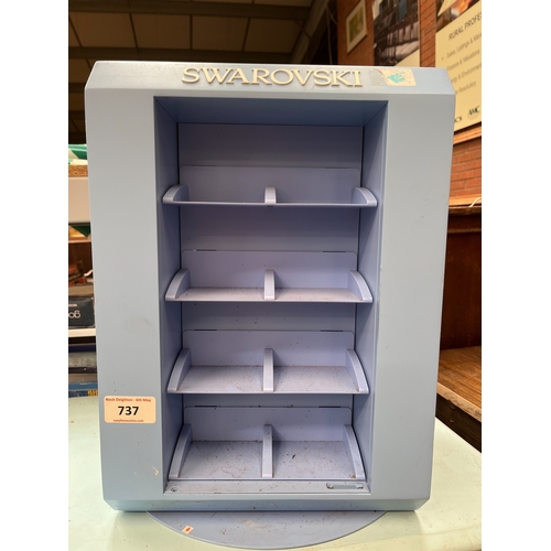 737 - SWAROVSKI CABINET