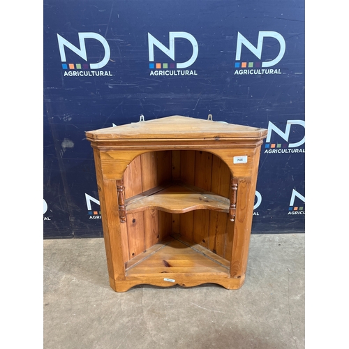 748 - CORNER CUPBOARD