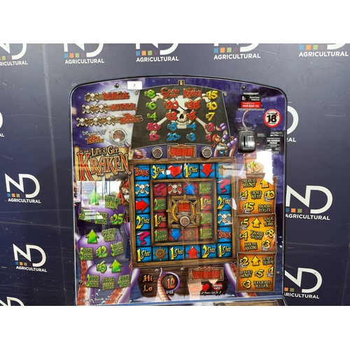 2 - LETS GET KRAKEN FRUIT MACHINE