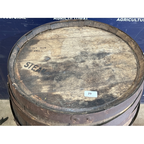 29 - BARREL