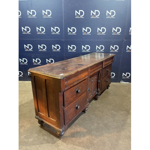36 - VICTORIAN WELSH DRESSER BASE