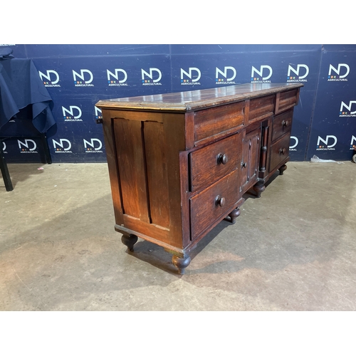 36 - VICTORIAN WELSH DRESSER BASE