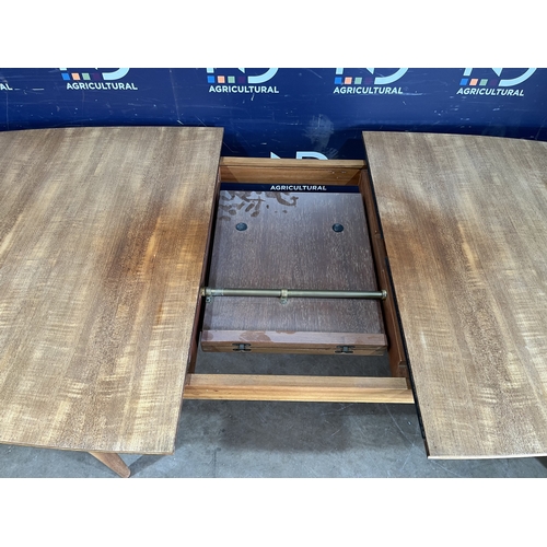47 - TEAK TABLE AND CHAIRS