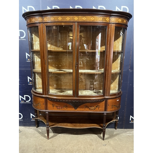56 - GLASS DISPLAY CABINET