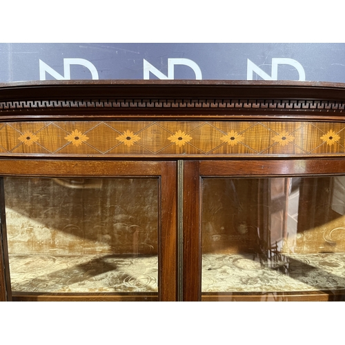 56 - GLASS DISPLAY CABINET