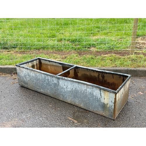 LONG GALVANISED TROUGH