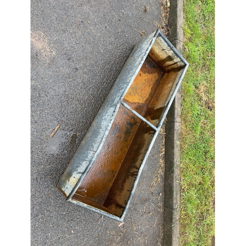 LONG GALVANISED TROUGH