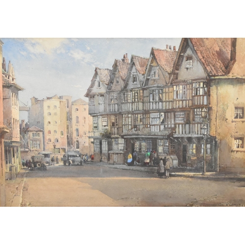 418 - Noel Henry Leaver (1889-1951) Llandoger Tavern, Old King Street, Bristol, signed lower right, waterc... 