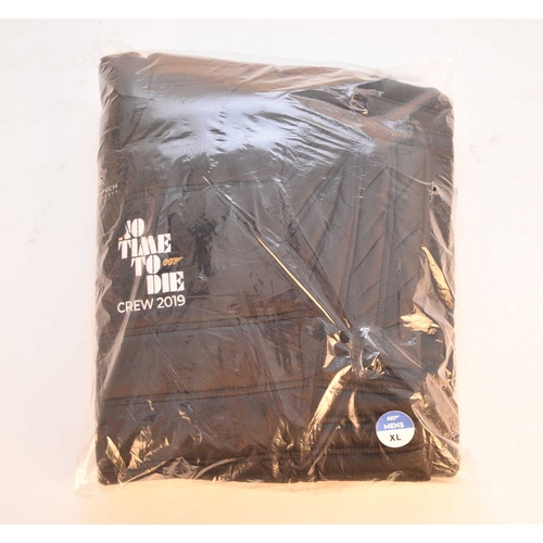 413 - James Bond: A 'No Time to Die' crew quilted jacket Size XL.