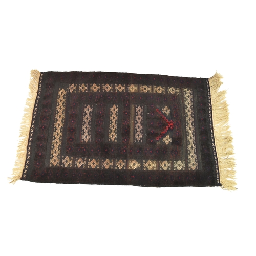 151 - An Afghan tribal kelim rug 124cm x 82cm