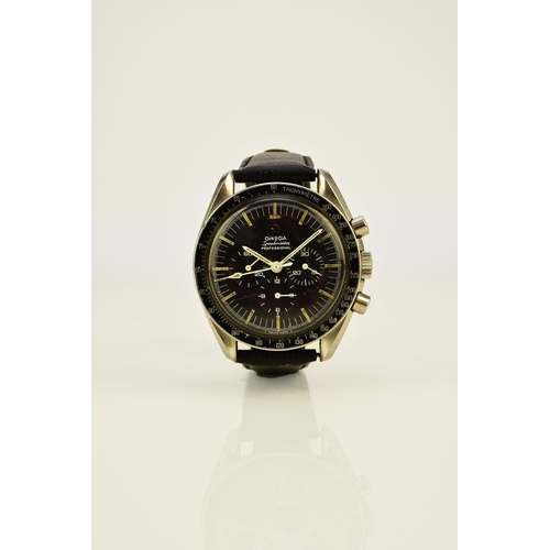 125 - Omega: A gentleman's stainless steel chronometer wristwatch Model: Speedmaster Reference: 145.012-67... 