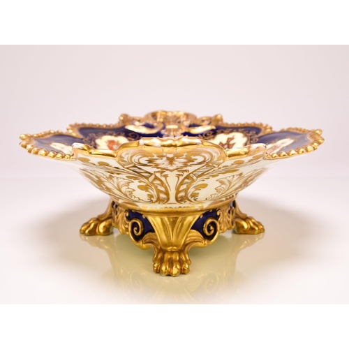 190 - An important Coalport dessert centre dish, from the Nicholas I Service, circa 1845 made by command o... 