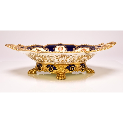 190 - An important Coalport dessert centre dish, from the Nicholas I Service, circa 1845 made by command o... 