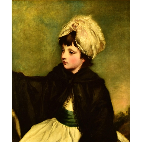 269 - Follower of Joshua Reynolds (1723-1900) Portrait of Lady Caroline Howard, oil on canvas, 61 x 51 cm,... 