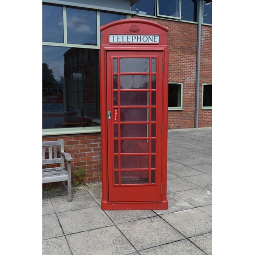 360 - A General Post Office K6 cast iron red telephone box Please note: Collection only from Halls' salero... 