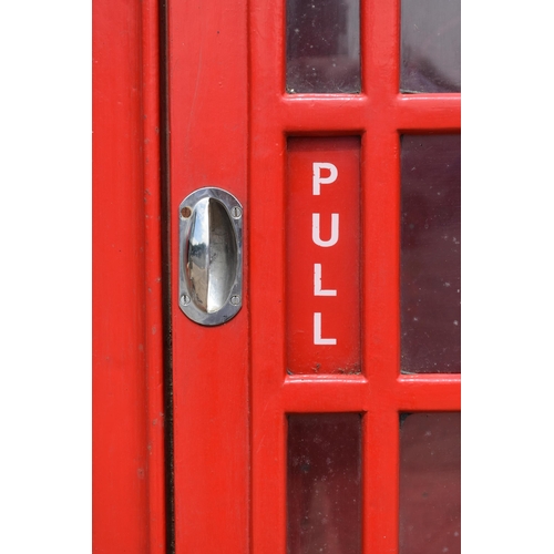 360 - A General Post Office K6 cast iron red telephone box Please note: Collection only from Halls' salero... 