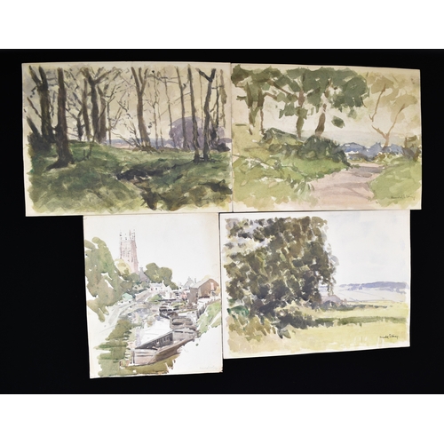 327 - Harold Storey (Scottish 1888-1965) Collection of 26 Watercolours, Drawings and Etchings; annotated l... 