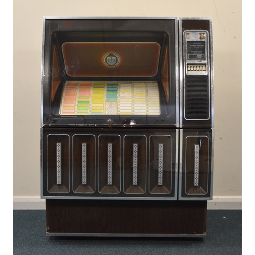 588 - A vintage Rowe Ami R82 coin-operated jukebox, circa early 1980s Serial number 978678, 10p and 50p pl... 