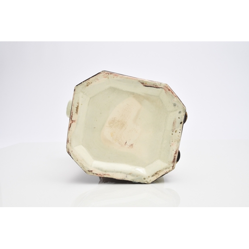 112 - A Wood family toby jug, circa 1790-1800, of 'Mould 51' type (raised glass), the unusually bearded fe... 