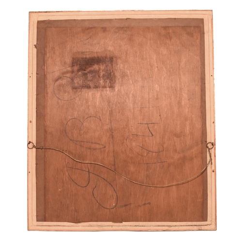 66 - Louis Haghe (1806-1885) Soldiers at ease, under the arches of a church building, Netherlandish town ... 