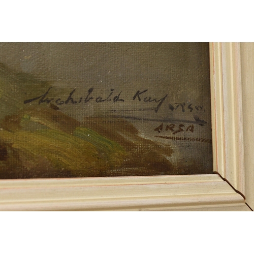 73 - Archibald Kay RSA RSW (Scottish 1860-1935) The Old Mills near Bruges, signed lower right, oil on can... 