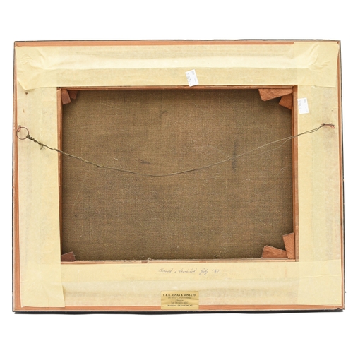 73 - Archibald Kay RSA RSW (Scottish 1860-1935) The Old Mills near Bruges, signed lower right, oil on can... 