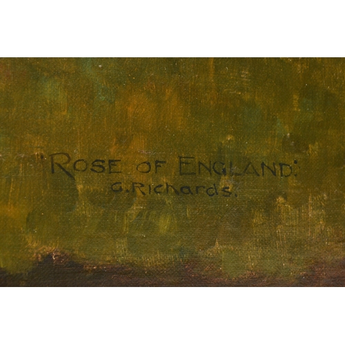 90 - H. Watson (British 20th Century) Sir Gordon Richards on Rose of England, signed and dated 1930 lower... 