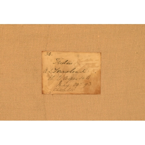 95 - Arthur Louis Townshend (act. 1880-1912) Tristan, Racehorse Portrait in a loosebox, signed lower left... 