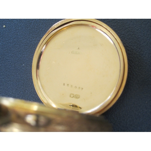 54 - A lady's 18ct gold open face pocket watch Date: Hallmarks for 1901 Movement: 3/4 plate, numbered 133... 