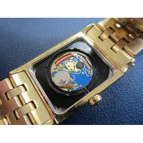 55 - Raymond Weil: A gentleman's gold plated bracelet watch Model: Tango Reference: 5381 Date: Circa 2009... 