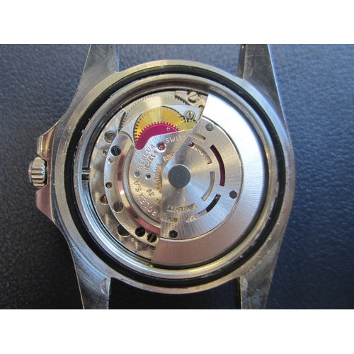 63 - Rolex: A gentleman's stainless steel automatic calendar dual-time bracelet watch
Model: GMT Master 
... 