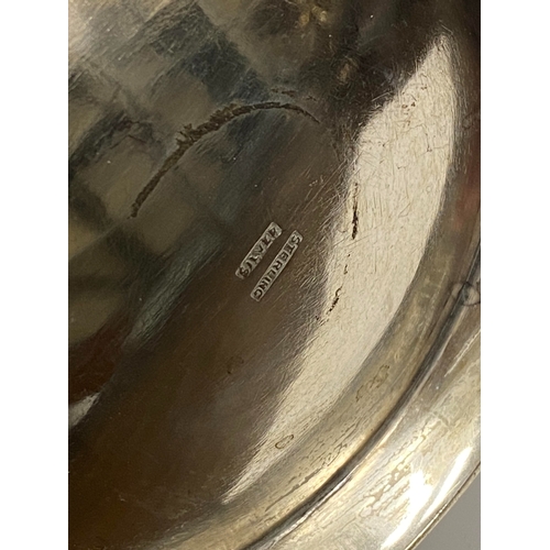 1 - A 'Sterling Silver' South East Asian four piece tea service, each piece of oval form with figural an... 