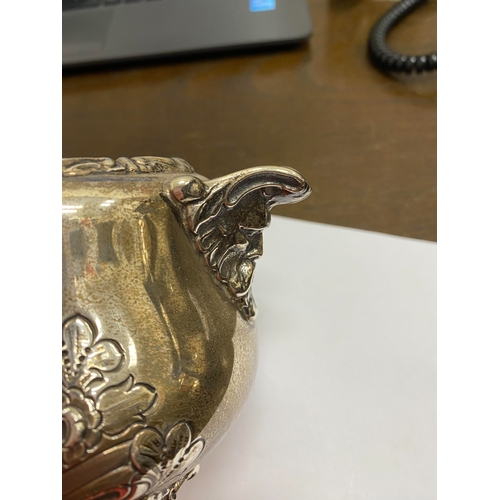 13 - A Victorian style four piece silver tea service, Cooper Brothers & Sons Ltd, Sheffield 1975, each pi... 