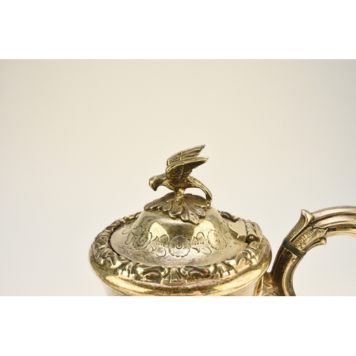 13 - A Victorian style four piece silver tea service, Cooper Brothers & Sons Ltd, Sheffield 1975, each pi... 