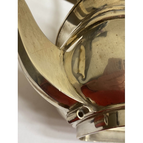 3 - A silver spirit kettle on stand, James Dixon & Sons Ltd, Sheffield 1932, the kettle of oval form wit... 