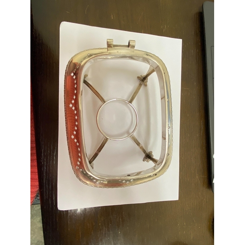 3 - A silver spirit kettle on stand, James Dixon & Sons Ltd, Sheffield 1932, the kettle of oval form wit... 