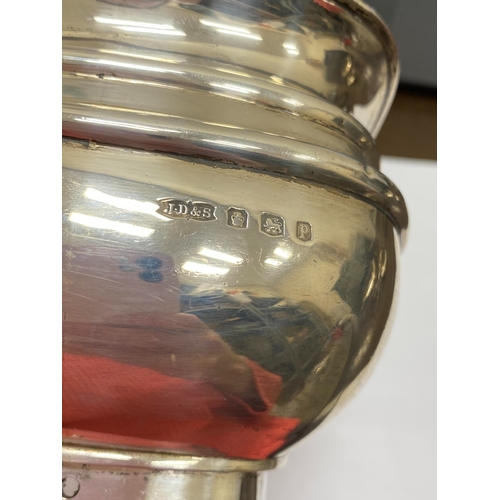 3 - A silver spirit kettle on stand, James Dixon & Sons Ltd, Sheffield 1932, the kettle of oval form wit... 