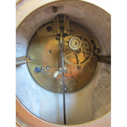 169 - A French white marble and ormolu clock garniture Late 19th century, the rectangular case mounted wit... 