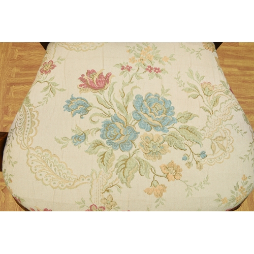 179 - A George I style walnut child's armchair With shaped splat and shell cresting, the shaped arms above... 