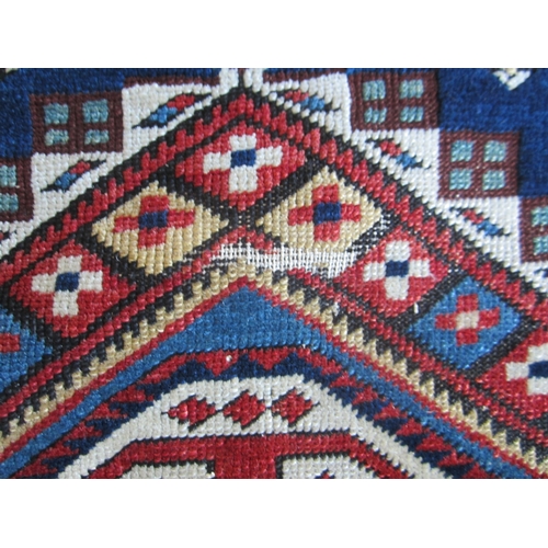 217 - A Qashqai kelim rug, first half 20th century 277cm x 137cm Condition:Wear to all four edges. Wear to... 