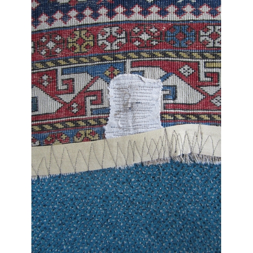 217 - A Qashqai kelim rug, first half 20th century 277cm x 137cm Condition:Wear to all four edges. Wear to... 