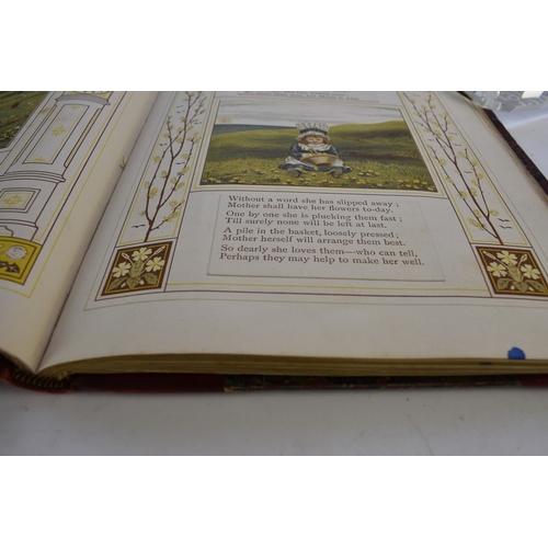 114 - SOWERBY, J G & Thomas Crane, At Home. 4to c 1885. Unique printer's copy. The text and illustrations ... 